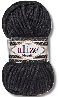 Imagen del producto de Alize 1x 100g Superlana Megafil, hilo grueso, color sólido, ideal para tejer a crochet o a dos agujas ( - 60)