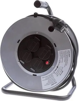 Immagine prodotto di Okko Ext Cord Xp17-D1 3X1.5 25M 4V Reel Met