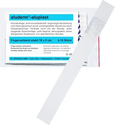 Obrázok produktu pre aluderm aluplast obväz na prst 18x2cm stabilný (100 ks)