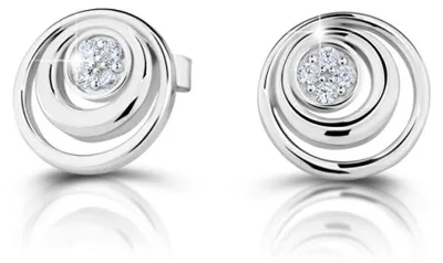 Produktbild von Charmante Ohrstecker aus Silber J234CZ-W