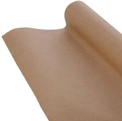 Zdjęcie produktu dla Brązowy papier pakowy, papier prezentowy – 10 metrów x 100 cm – 2 rolki
