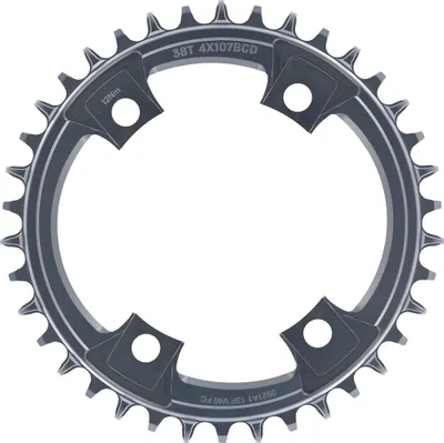 Image de e*thirteen Helix R Kettenblatt, 42 Z., 107 BCD, 4-Loch, 11/12-fach, gris