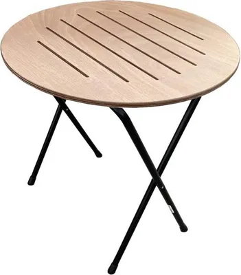 Produktbild von Famanu Gartentisch – Klappbar und abnehmbar – Okumé