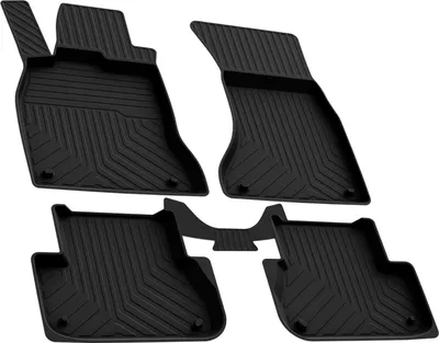 Immagine prodotto di 2007-2016 Audi A4 Sedan Avant Allroad B8 tappetini in gomma nera 4 pz