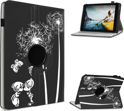 Produktbild von Tablet Hülle für Vale V11E LTE-4128 Tasche Schutzhülle Case 360° Drehbar CoverFarbe 360 Uni:Motiv 12