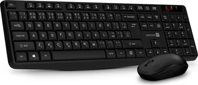 Obrázek produktu pro CONNECT IT OfficeBase Wireless Combo CZ+SK, černá