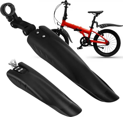 Productafbeelding van Spatbordenset kinderfiets - Voor en achter - Verstelbaar - 16 tot 18 inch