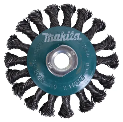 Image de Brosse conique Makita 100 mm - 0,5 mm - nombre de dents 18 - M14