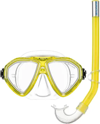 Zdjęcie produktu dla Salvimar Zestaw do snorkelingu Francy Pro Mid przezroczysty, żółty przezroczysty, żółty jeden rozmiar