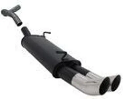 Produktbild von Novus Sportendschalldämpfer für Seat Ibiza (6L) 2 x 76mm DTM