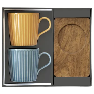 Zdjęcie produktu dla Porcelanowe filiżanki i spodki Take A Break Design 2