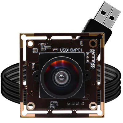 Productafbeelding van 16MP Ultra Groothoek USB Camera voor Computer - 1/2.8" CMOS - 3.3ft Kabel