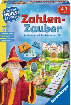 Produktbild von Ravensburger Spielend Neues Lernen Zahlen-Lernspiel Zahlen-Zauber 24964