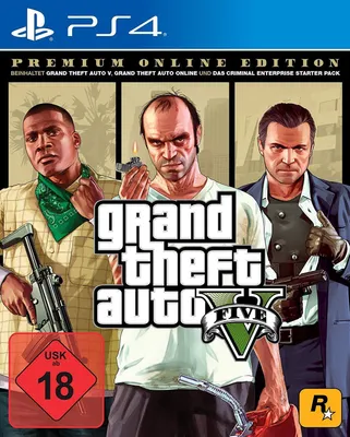 Produktbild von GTA - Grand Theft Auto V / 5 -Premium Online Edition-