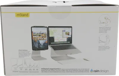 Obrázek produktu pro Rain Design mStand, Stojan pro laptop, Šedá, Hliník, 30,5 cm (12"), 38,1 cm (15"), 38,1 cm (15")