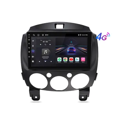 Produktbild von carplay 8kern autoradio 9''Android13 Für Mazda2 2007-2013 GPS 4GSIM Navi DAB BT WIFI SWC RDS DSP 1+16G