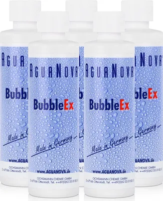 Produktbild von 5x AguaNova BubbleEx 400g - gegen Luftblasenbildung in Wassermatratzen