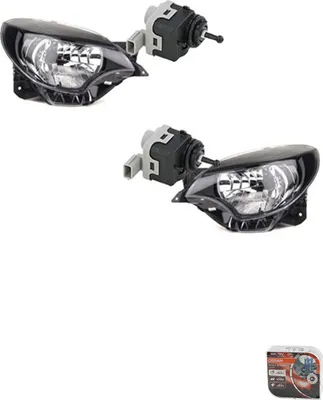 Zdjęcie produktu dla Johns, reflektory + Osram Night Breaker Laser pasujące do Renault Twingo II L R Twingo 8200501939 2605600Q0E 260562319R 4420577 93168280 26060-9966R