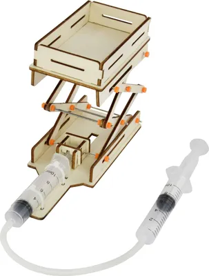 Produktbild von SOL-EXPERT Funktionsmodell pneumatisch angetriebener Scherenhublift