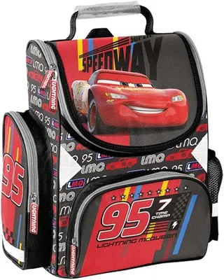 Produktbild von SCOOLSTAR Cars Schulranzen SET Tornister für Grundschule Jungen 1 Klasse Schulrucksack | SEHR LEICHT | Schultasche inkl. Federmäppchen, Sportbeutel
