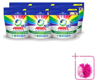 Produktbild von 6 x Ariel All-in-1 Color Pods Waschmittel - Sparpackung - 6 Stücke