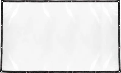 Produktbild von Transparente Plane 1,5 x 2,5 m, wasserdicht und staubdicht, Abdeckplane mit Ösen für Garten und Terrasse