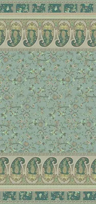 Produktbild von Bassetti Foulard Genova Farbe Grün-V1 Größe 270x270 100% Baumwolle