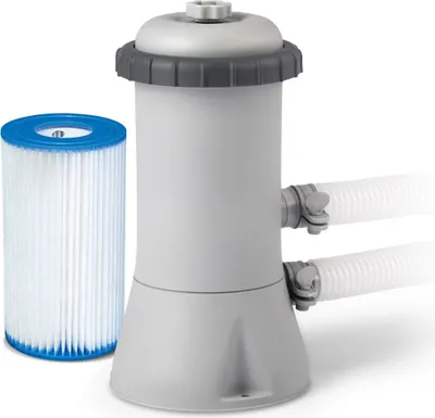 Zdjęcie produktu dla Intex 28638 Krystal Clear Cartridge Filter Pump - System filtrów z wkładem do basenu, 2,7 m³/h