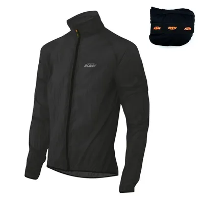 Obrázok produktu pre Ultraľahká, skladná bunda KTM Factory Line Windbreaker Black Black L