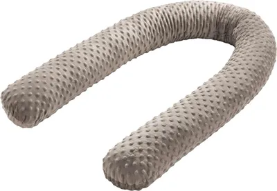 Produktbild von Mokka Minky Schlange Bettumrandung 180cm