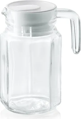 Produktbild von Glas Krug / Karaffe mit Deckel 0,5 l