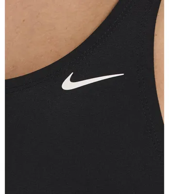 Productafbeelding van Nike Swim Effen Fastback badpak uit één stuk ZWART 36