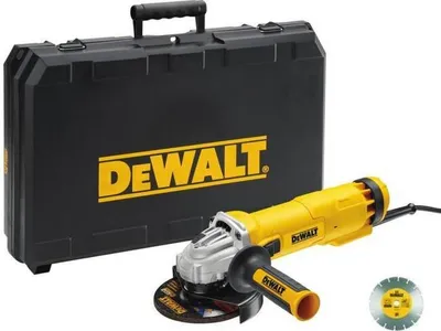 Obrázok produktu pre DeWALT DWE4217KD-QS, 11000 ot/min, 12,5 cm, AC, 1,85 kg