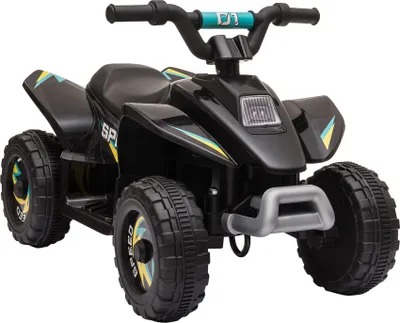 Produktbild von HOMCOM Elektro-Quad für Kinder von 18–36 Monaten, Elektrofahrzeug, ATV mit 6-V-Batterie mit Vorwärts- und Rückwärtsfahrt, max. 20 kg 72x40x45,5 cm Schwarz