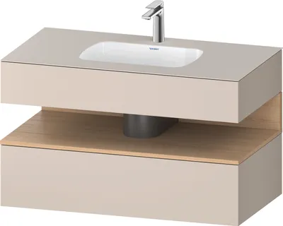 Produktbild von DURAVIT QA4786030910010 QTG EWT KWTU 1000 Wß Hgl. Be
