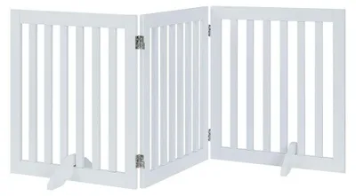 Obrázek produktu pro Samostatná ohrádka pro psy, skládací zábrana pro domácí zvířata, výška 61 cm, 3 panely