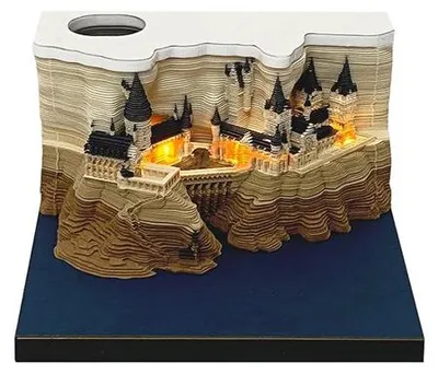 Produktbild von 3D Pop-up-Kalender mit Lichteffekt und Pinnenhalter für 2026