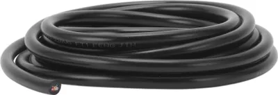 Produktbild von Elektrische Masseleitung Automobil-Stromleitung 10FT Schwarz TC 1 Stück 22AWG 6 Leiter Vollständig isoliert & Soft-Touch-Mantel Universal