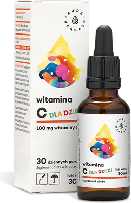 Produktbild von AURA HERBALS Vitamin-C-Tropfen für Kinder 30 ml