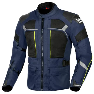 Produktbild von Berik Absolute Terra Motorrad Textiljacke, dunkelblau/schwarz, 60