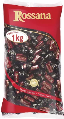 Produktbild von 3x Rossana Cioccolato Süßigkeiten mit Schokoladengeschmack Gefüllte lollies 1Kg Gluten-frei