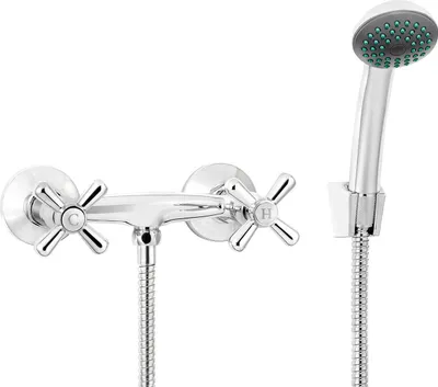 Produktbild von Wall-mounted shower faucet with shower set
