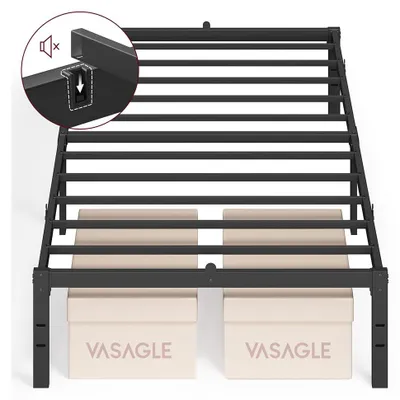 Imagen del producto de Estructura de cama de acero, color , con soporte estable. Dimensiones: 200 x 90 x 35,6 cm