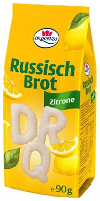 Produktbild von Dr. Quendt Russisch Brot Zitrone 90g