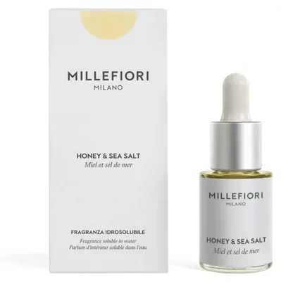 Productafbeelding van Millefiori Milano geurolie voor diffuser, met honing- en zegezoutaroma