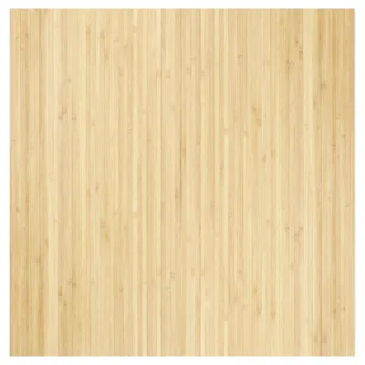 Produktbild von vidaXL Teppich Rechteckig Hell Natur 100x100 cm Bambus