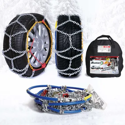 Productafbeelding van Bottari 68004: Sneeuwkettingen "Master", 16 mm, maat 230, conform ÖNORM, geschikt voor SUV's en bussen