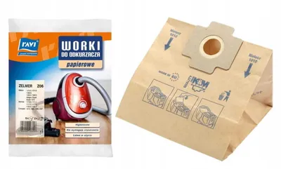 Obrázok produktu pre Vrecko do vysávača Zelmer + 2 filtre Z06 5 kusov