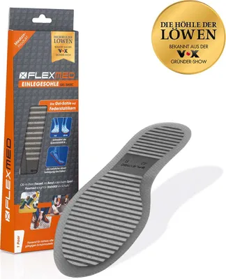 Produktbild von FLEXMED Einlegesohlen Gel - Größe 42