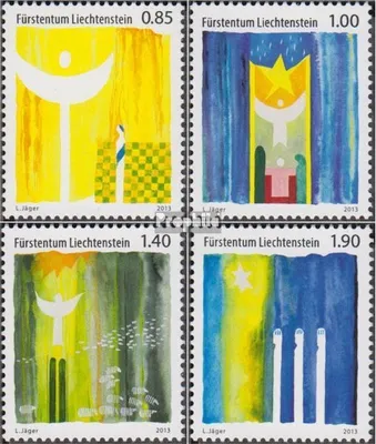 Produktbild von Briefmarken Liechtenstein 2013 Mi 1695-1698 (kompl.Ausg.) postfrisch Weihnachten